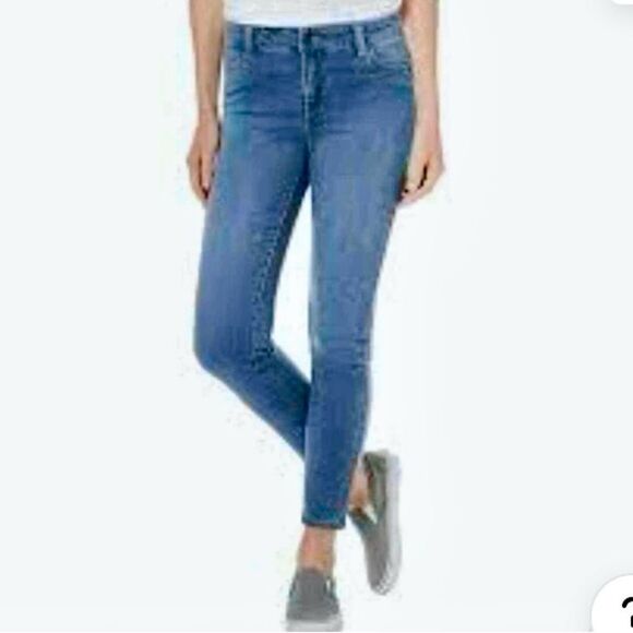 Buffalo David Bitton Aubrey Mid Rise Ankle Jeans in Blue Wash Women’s 8 - Picture 1 of 11